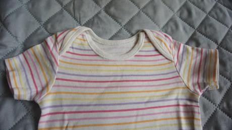 Opaľovačky dievčenské pásiky, f&f,62