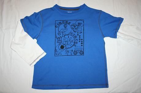 Chlapčenské tričko john lewis s dvojitým rukávom, john lewis,140