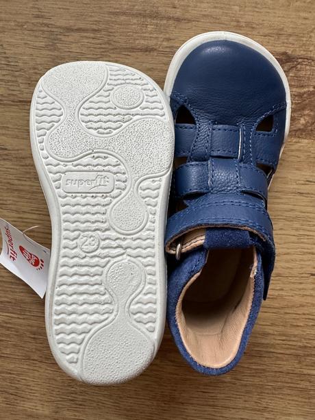 Kozene barefoot sandalky superfit, superfit,23