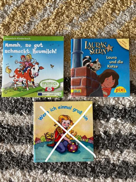 Mini knižky v nemčine 2ks, 