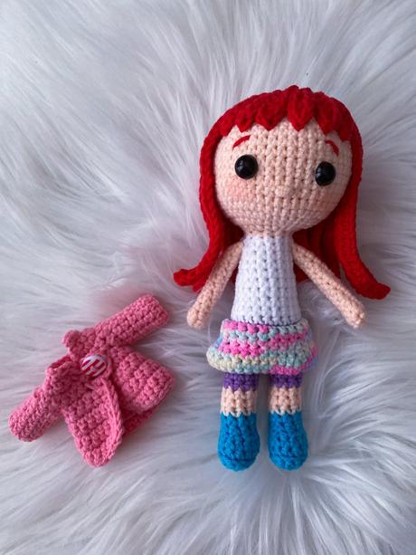 Háčkované mini bábiky,