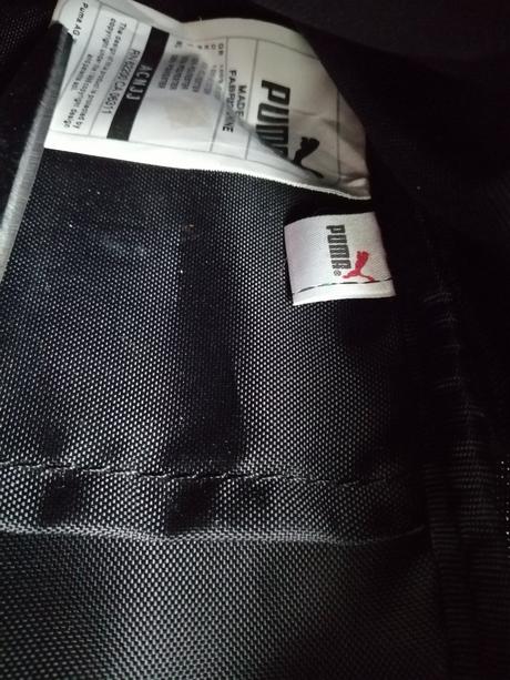 Kabelka pánska puma čierno oranžová, puma