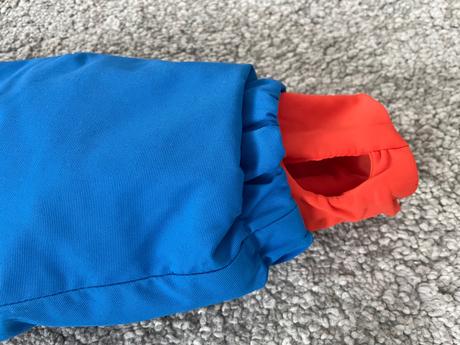 H&m bunda lyžiarska s kapucňou reflex.prvky 92, h&m,92