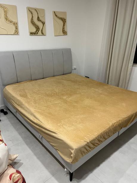 Napínacia plachta na posteľ, dĺžka (cm): 220