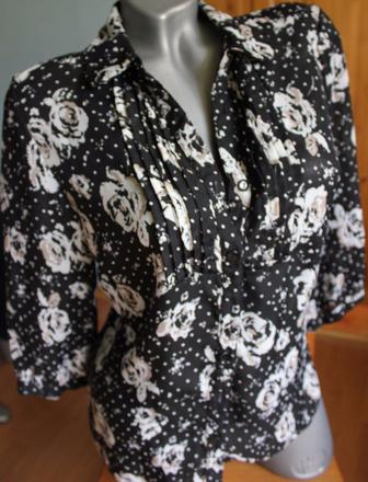 Kvetovana bluzka, xl