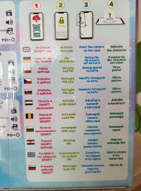 Sada 30 interaktívnych kariet smarty 4d,