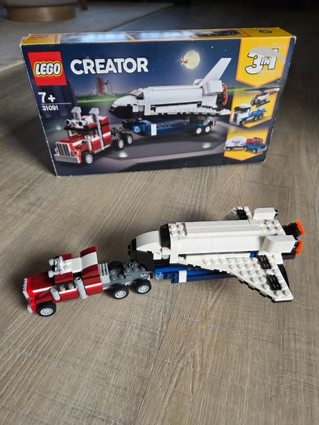 Lego creator 31091 preprava raketoplánu, 