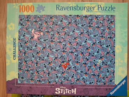 Puzzle stitch 1000 challenge,