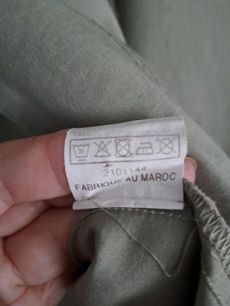 Trendy krátky trenčkot s 3/4 rukávmi, 