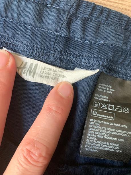 Kraťase, h&m,128