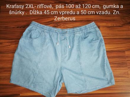 Kraťasy 2xl, 50-52, xxl