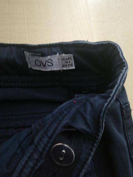 Tmavomodré, petrolejové nohavuce ovs 170, ovs,170