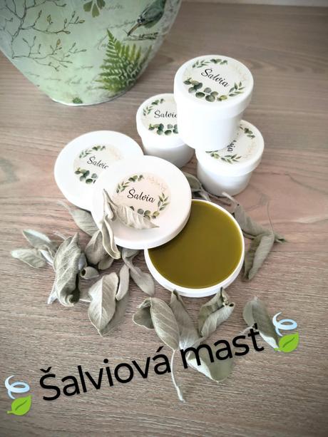Šalviová masť - prírodná,