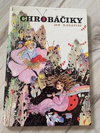 Retro kniha krásne príbehy chrobáčiky jan karafiát, 