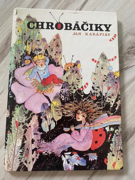 Retro kniha krásne príbehy chrobáčiky jan karafiát,