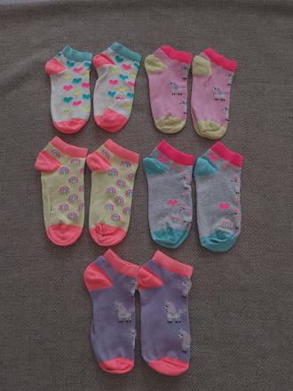 Dievčenské skrátené ponožky, next,34