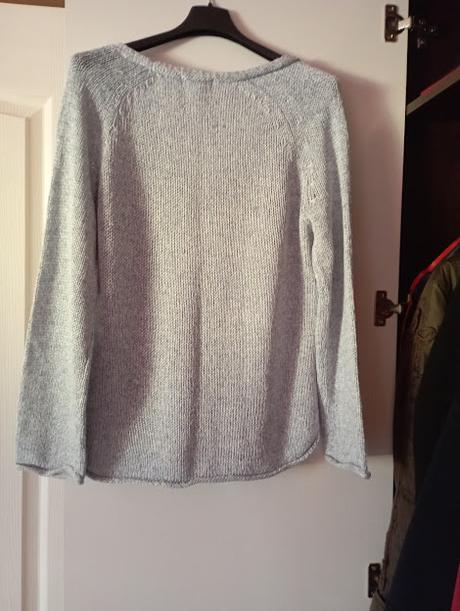 Modrý sveter, h&m,s