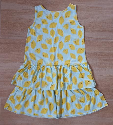 Šaty letné s citrónmi lindex, lindex,110 / 116