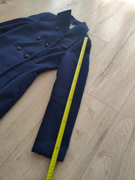 Tmavomodrý zimný kabát orsay, veľ. 36, orsay,36