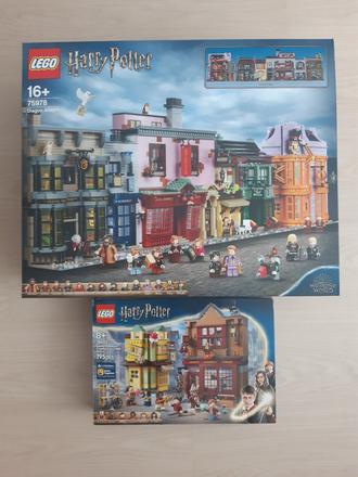 Predám lego harry potter 75978 šikmá ulička a 7645, 