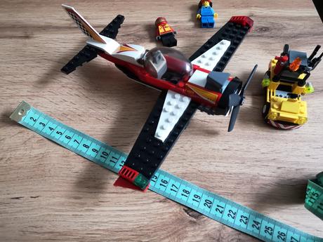 Lego city 60019 kaskadérske lietadlo,