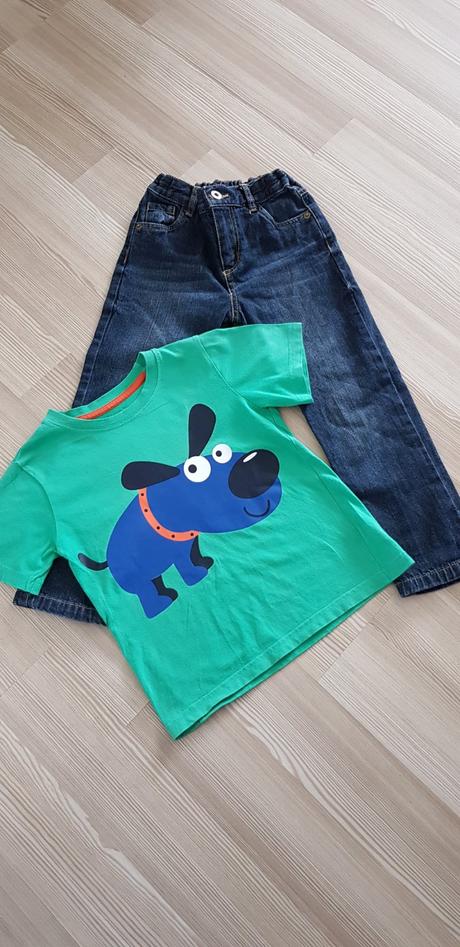 Rifle + tricko na 5-6rokov, f&f,116