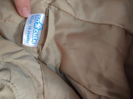 Prechodná bunda pepco - krémová 18-24m., pepco,86