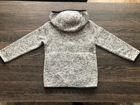 Mikina na zips, s kapucňou, výborný stav, 104