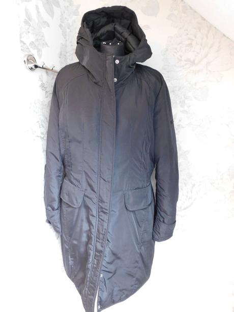 Luxusna zimna predlzena bunda/kabat, 42