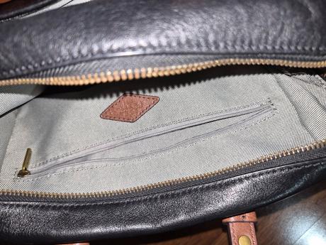 Kožená kabelka fossil., fossil