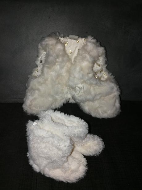 Kožušinové čižmy, h&m,<17