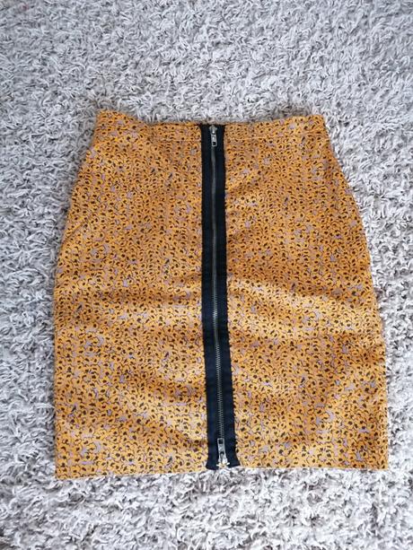 Bavlnená sukňa, topshop,s