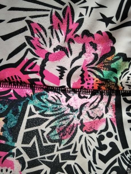 Farebné legíny, reebok,s