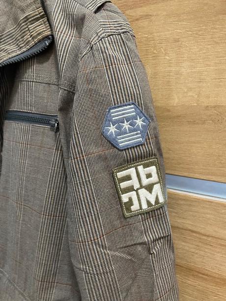 Hnedosivá bunda, fishbone,m