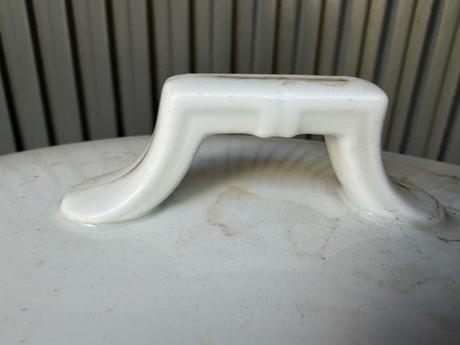 Starozitna porcelanova terina misa na polievku, 