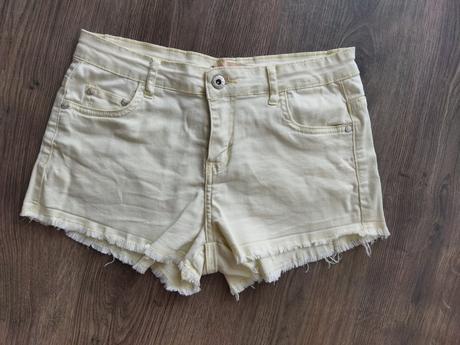 Elastické riflové šortky cropp, s/m, m