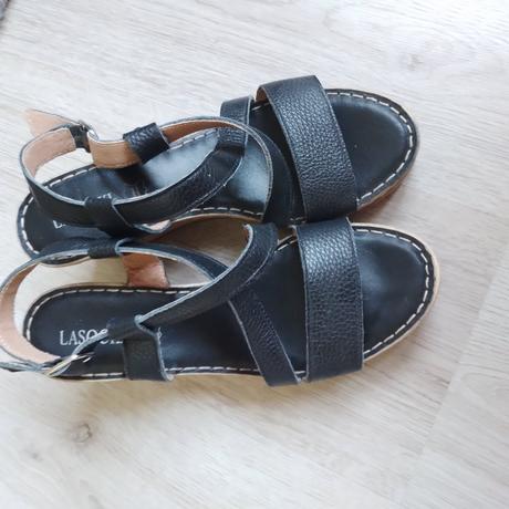 Kožené sandále, lasocki,40