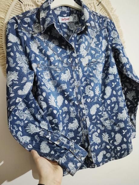 Riflová košeľa john baner, m