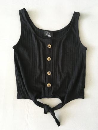 Úpletový elastický crop top na 10-12 rokov, 146