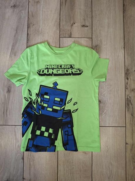 Tričko minecraft velkost 134, 134