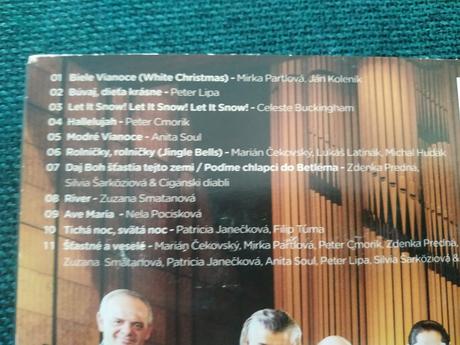 Cd - vianočné pesničky, 
