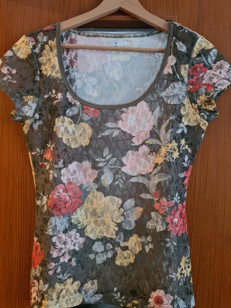 Čipkované tričko, only,s