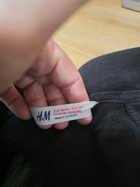 Flísová mikina h&m v.158/164, h&m,158