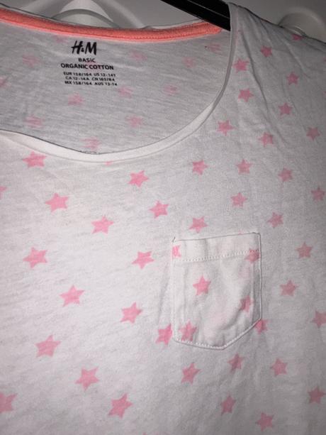 2 x tričko h&m 158/164, h&m,164