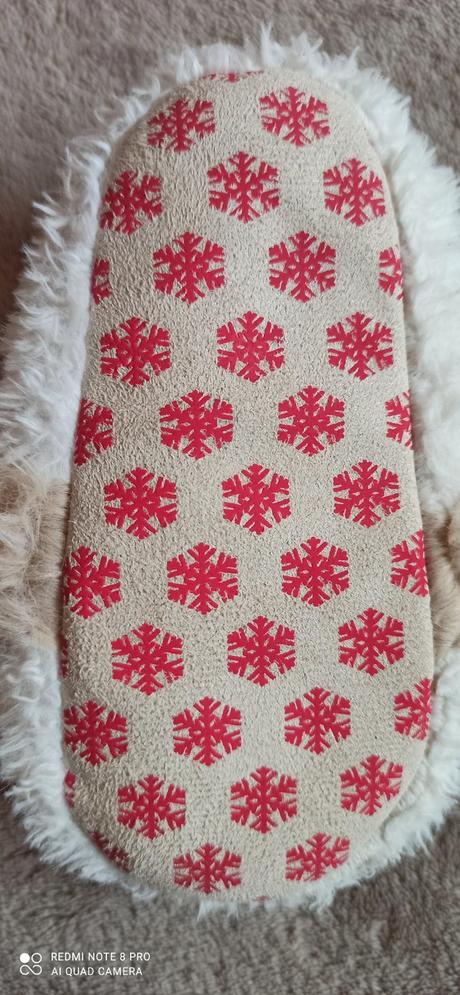 Teplé  vianočné papučky veľ.25-26, 26