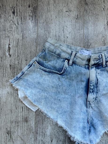 Bershka nove letne denim kratasy, bershka,s