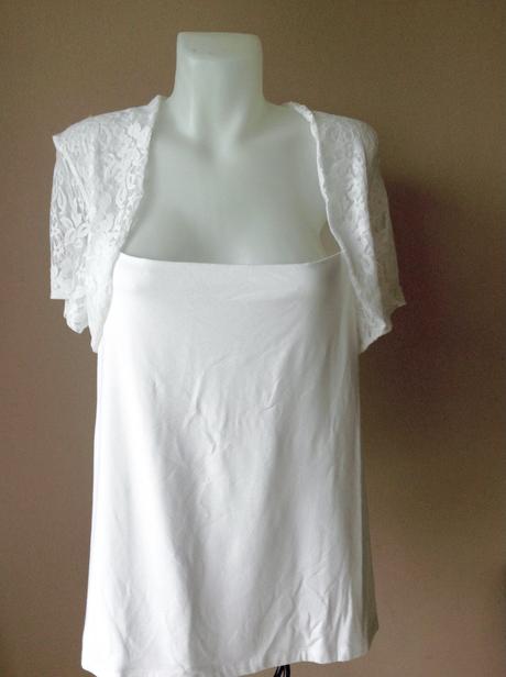 Tričko s čipkou /81a, 48