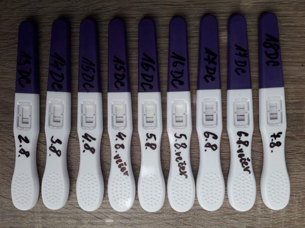 Je tento ovulačný test už pozitívny?