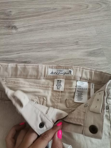 Dievčenské krémové kratase s čipkou, l.o.g.g.,116