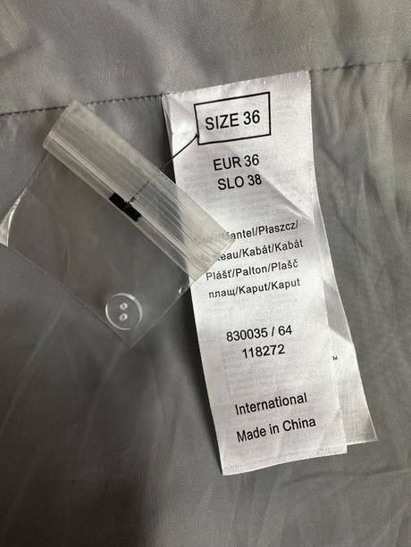 Kabát s vlnou a kožušinou orsay, orsay,36